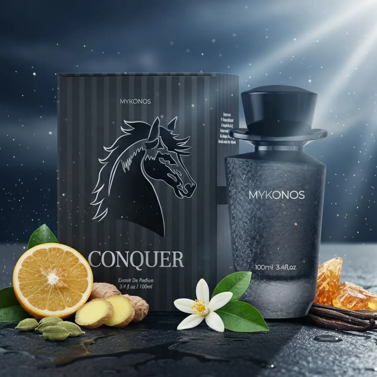 Conquer perfume decant bottle, 5ml and 10ml sizes