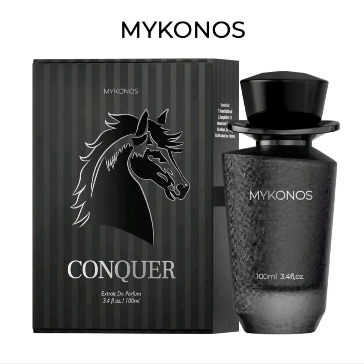 Conquer perfume decant bottle, 5ml and 10ml sizes